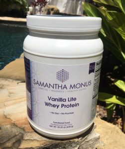 Samantha Monus Vanilla Lite Whey Protein