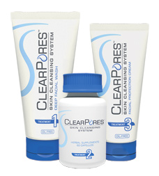 clearpores skin cleansing facial system