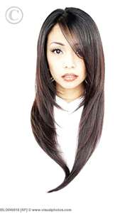 layers toward the face hairstyle