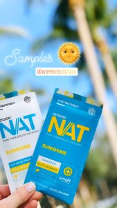 Pruvit Sunshine samples
