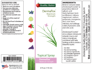 ingredients in Dermatox