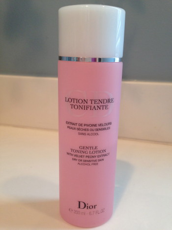 dior gentle toning lotion