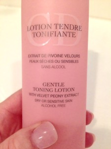 Dior Gentle Toning Lotion