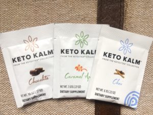 Keto Kalm Tea samples