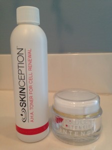 Kollagen Intensiv and Skinception AHA Toner