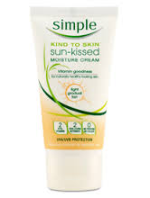 Simple Kind to Skin Sun-Kissed Moisture Cream Review