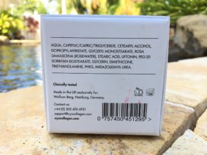 XYZ Smart Collagen Cream Ingredients