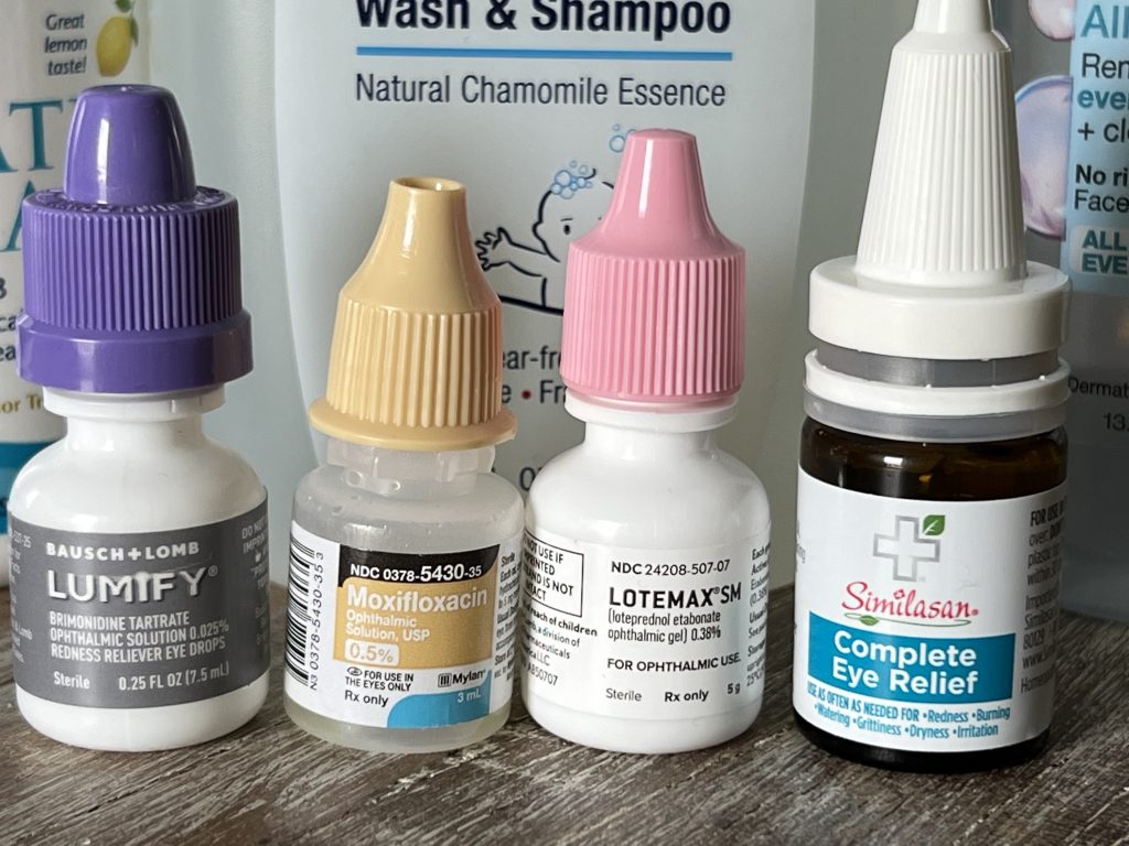 eyedrops for blepharitis