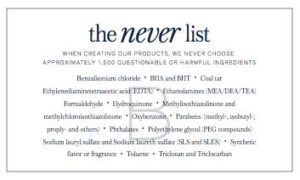 Beautycounter ingredients